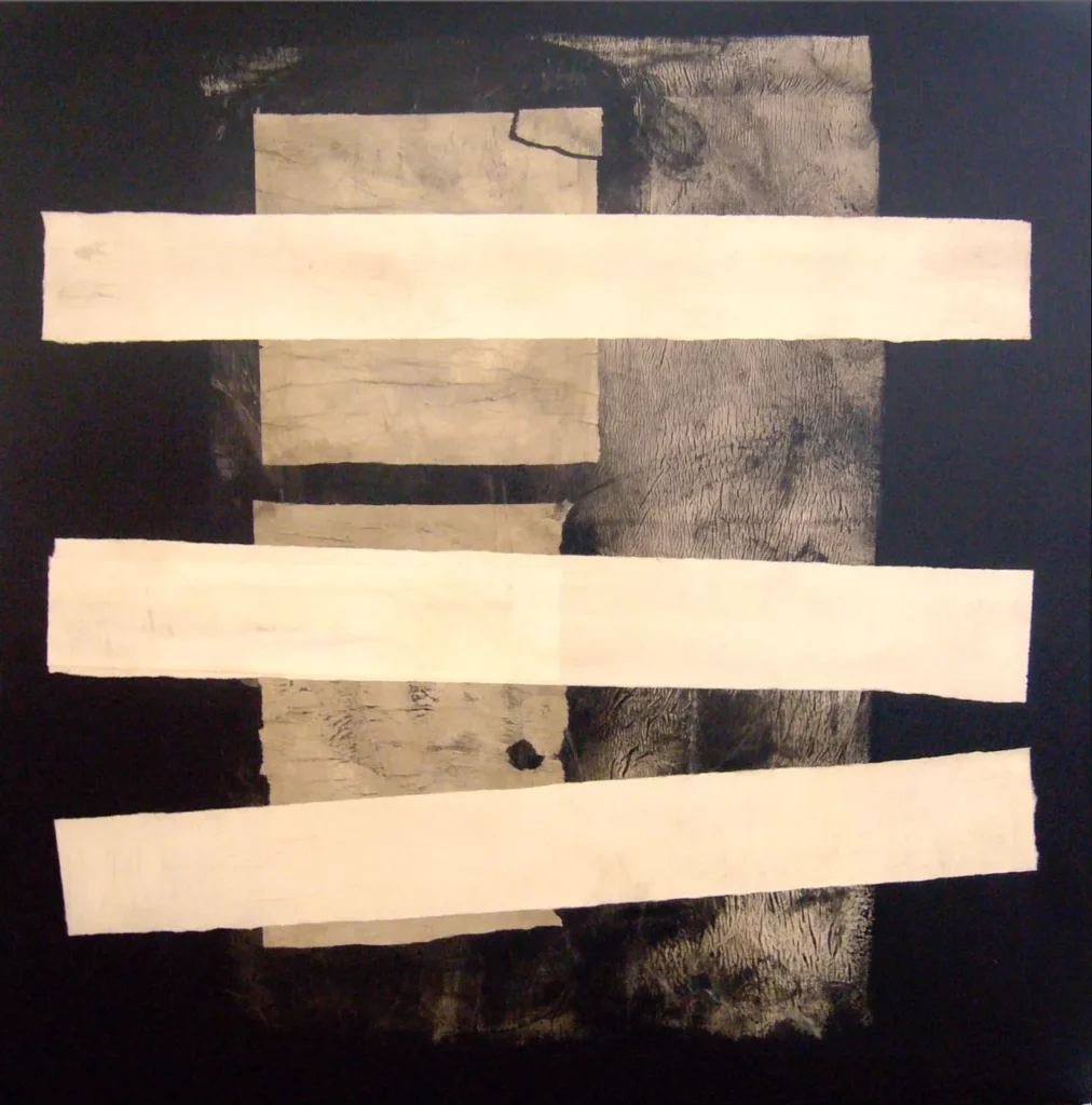 Bandes Acrylique 80x80 cm