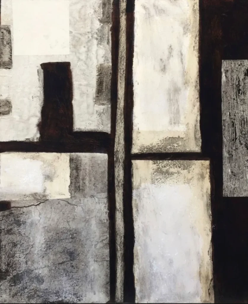 Ventaux - tableau de Jean-Luc Veret Acrylique 50x61 cm