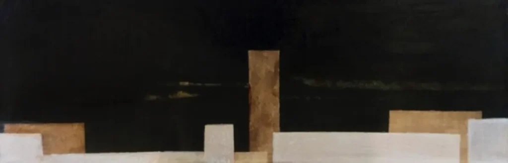 Horizon 5 Acrylique 60x20 cm