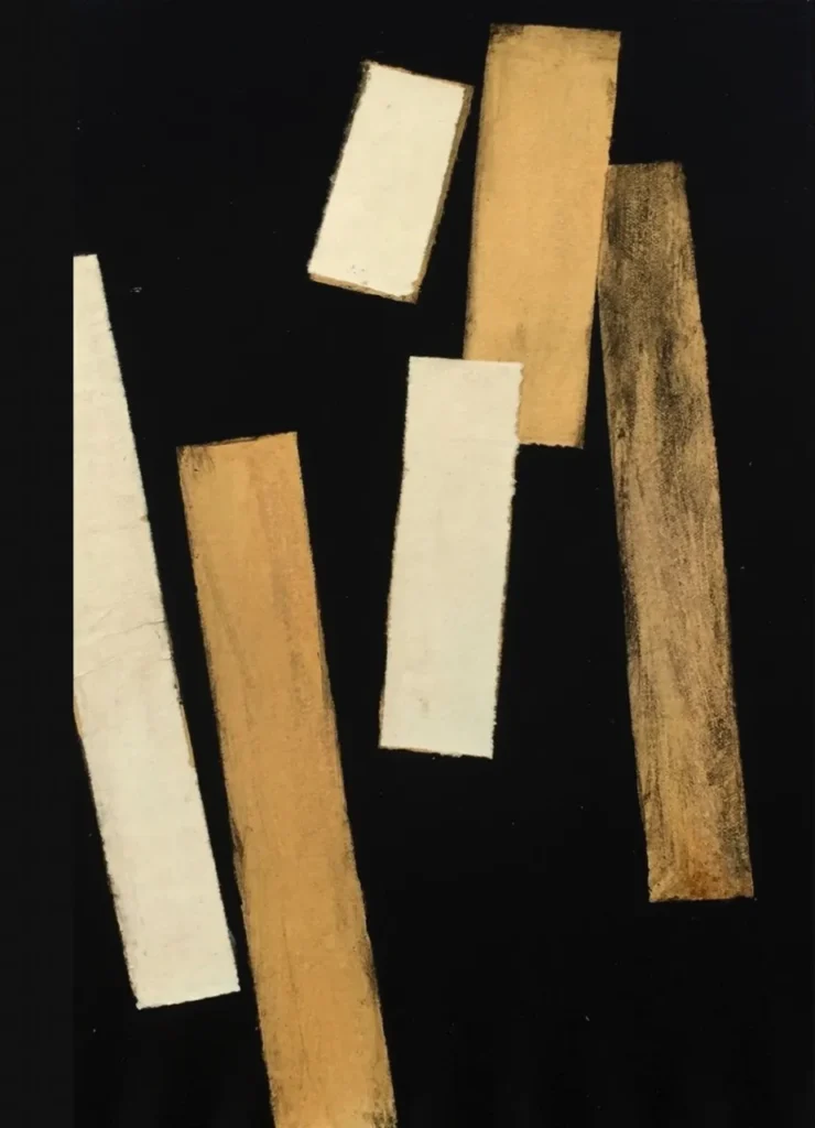 Soudainement - tableau de Jean-Luc Veret Acrylique L:41cm x H:27cm