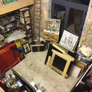 Atelier de Jean Luc Veret à Corancy - Morvan