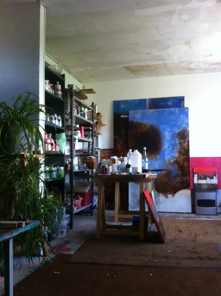 Atelier de Jean Luc Veret à Montreuil