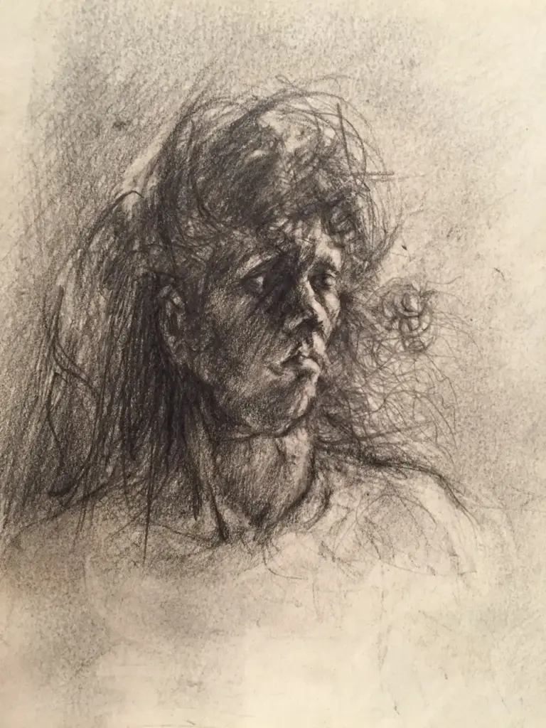 Dessin de Jean Luc Veret à l'atelier Gili