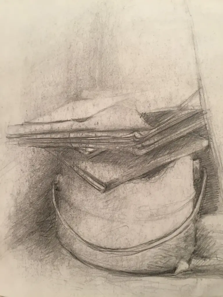 Dessin de Jean Luc Veret à l'atelier Gili