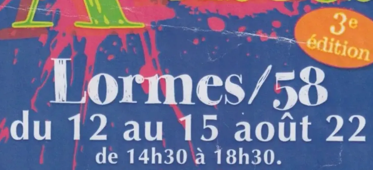 Troisième édition des portes ouvertes d'ateliers d'artistes à Lormes