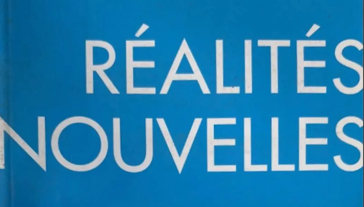 Couverture du livret du salon "Réalités nouvelles", 2011